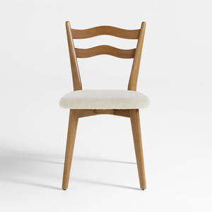 Modern Hazel <b>Brown</b> Wood <b>Dining</b> <b>Chair</b> Teak Mahogany Design for Hotels Apartments Malls - Product Image 5