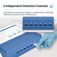 Lanende Fluorescence Quantitative Detector Mycotoxin Analyzer and Food Heavy Metal Tester Spectrophotometer Testing Equipment