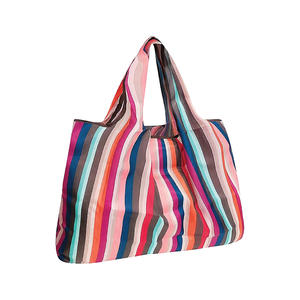 Bolsa de compras reutilizable con mango de nailon impreso personalizado gratis para compras personalizadas o regalos - Product Image 4