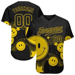 Suministro de camisetas de béisbol profesional que ofrece nombres y números personalizados, tela transpirable, comodidad de secado rápido y calidad del equipo - Product Image 1