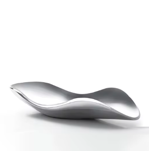 Plateaux de service en aluminium de luxe, modernes et élégants, décoratifs faits à la main de qualité supérieure, plateaux de service alimentaire tendance vente à chaud - Product Image 2