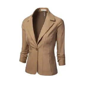 High on Demand French Nude Color Blazer for Multi Occasion Wear Use from Indian Exporter Available at Affordable Price