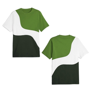 High Quality Athletify 180 Grams Microfiber Spandex/Polyester Men's T-Shirt Custom Front Embroidery Regular Fit Eco-Friendly - Product Image 3