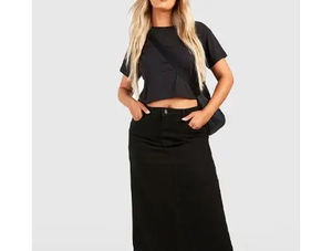 Camisetas recortadas con estilo para mujer de color sólido con estampado personalizado de ajuste holgado de poliéster/algodón de nueva moda - Product Image 5