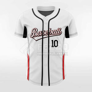 Vêtements d'entraînement légers Maillot de baseball pour homme Maillot de baseball teint uni pour homme Manches courtes Maillot de baseball pour homme - Product Image 1