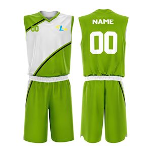 Uniforme de basket-ball sans manches respirant à séchage rapide de haute qualité, vêtements de sport grande taille, 100% polyester, personnalisable - Product Image 6