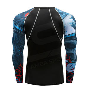 2026 Hauts de rash guard sublimés pour hommes, personnalisables, les plus vendus, pour la plongée et le surf, anti-UV, et pantalons - Product Image 3