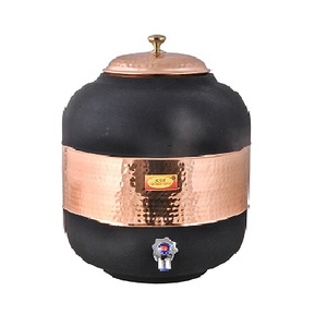 Enfriador de almacenamiento de agua de cobre Ayurvédico para Hidratación Diaria ecológica en hogares, oficinas y espacios de bienestar espiritual - Product Image 1