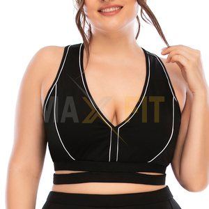 2024 Women's High Quality Yoga Wear Set Plus Size Workout Mesh <b>Leggings</b> with Pocket Solid <b>Pattern</b> Top Design - Product Image 2
