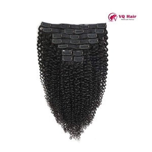 Extensión de cabello Remy vietnamita virgen 100% cabello humano con clip de Vietnam - Product Image 1