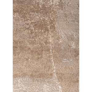 Alfombra Entropy Ivory de Lana y Seda de Bambú Anudada a Mano AKWB-13048, Abstracta, para Dormitorio o Pasillo, Rectangular de 10 mm para el Suelo del Hogar - Product Image 3