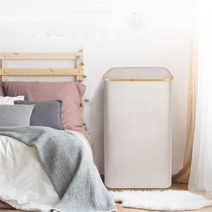 Cesto de <span class=keywords><strong>ropa</strong></span> sucia plegable para el hogar, con tapa, 120L, con bolsa <span class=keywords><strong>extraíble</strong></span>, venta al por mayor - Product Image 1