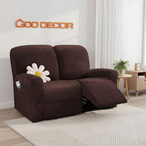 Funda de Sofá Reclinable de Buena Calidad, Funda de Sofá de Punto Grueso de 2 Plazas, Directamente de Fábrica en Vietnam, para Sala de Estar - Product Image 6