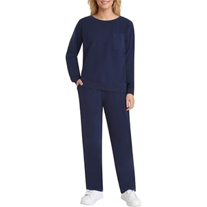 Chándal Ligero con Capucha Estampado de Moda para Mujer, de Alta Calidad, para Invierno, Transpirable, Personalizado, de Algodón y Felpa - Product Image 4