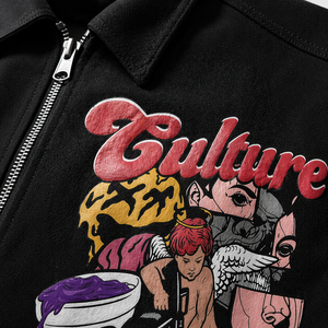 Custom <b>Men</b>’s Oversized Zipper <b>Shirt</b> Short Sleeve Boxy Fit Streetwear Logo Patch <b>Utility</b> Pocket <b>Shirt</b> OEM Wholesale - Product Image 6