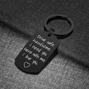 Fábrica al por mayor <span class=keywords><strong>novio</strong></span> conducción seguridad llavero personalizado llavero <span class=keywords><strong>cumpleaños</strong></span> San Valentín regalo para el marido de su <span class=keywords><strong>novio</strong></span> - Product Image 5