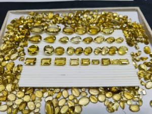 Piedra Preciosa de Cuarzo Limón Natural Hecha a Mano de Alta Calidad, Corte Mixto de Grado Superior, Amarillo, Tamaño Libre, Piedra Suelta, Gemas Mehrajudin, Tercera Parte - Product Image 2