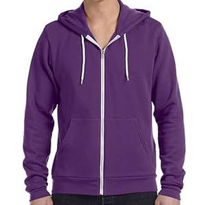 Sudadera con Capucha Bella Canvas de Alta Calidad, Personalizable con Logotipo, de Algodón y Felpa, Diseño Tri-Blend, con Cierre y Logotipo Impreso - Product Image 2