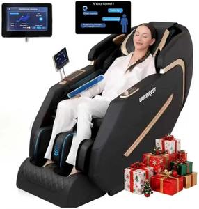 Nuevo Sillón de Masaje Inteligente 4D de Lujo Original con Masajeador de Cuerpo Completo y Pies, Calefacción y Shiatsu - Product Image 1