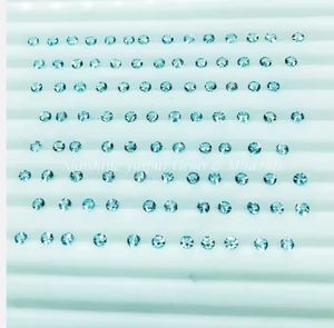 Vente en gros de topaze bleu ciel naturelle taillée brillant de 2.75mm pierre précieuse à facettes de haute qualité certifiée IGI-par pièce - Product Image 1