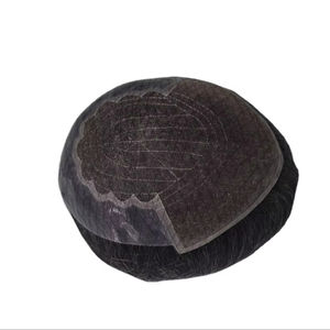 Perruque en cheveux humains Q6 Yaki, toupet pour homme, cheveux vierges Remy, trame unique, Bangladash Naturalizer Curl Bonnet, extension de cheveux Remi - Product Image 4