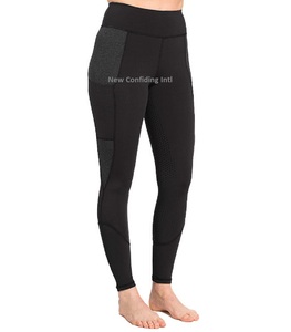 Super OEM vêtements équestres élégant équipement d'équitation Leggings de cheval à la mode collants d'équitation personnalisés avec poches pour téléphone - Product Image 4