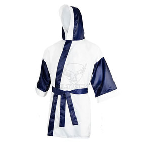 OEM Services Private Label <b>Boxing</b> Gown Comfortable Custom <b>Boxing</b> Gown With Hood 2025 - Product Image 5