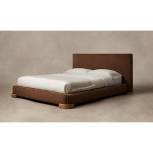 <b>Maxime</b> King Size Bed Minimalist French Design Soft Upholstered Tufted Luxury Bed Adjustable Stainless Steel Storage Included - Product Image 1