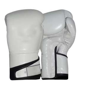 Venta al por mayor de guantes de boxeo de fitness con peso por encargo PU de cuero de microfibra transpirable con servicio OEM para artes marciales - Product Image 5