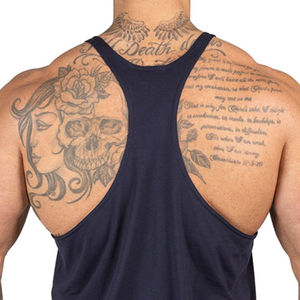 Camiseta sin Mangas para Hombre, 100% Algodón, Transpirable, de Calidad Superior, a la Moda, Estilo Urbano, Verano, Personalizable, Color Liso - Product Image 6