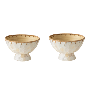 Elegante Frutero de bambú hilado de ratán y fregona, cuenco de soporte de bambú, utensilios de cocina al por mayor, decoración del hogar, precio barato de Vietnam - Product Image 3