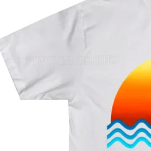 Camisetas ligeras estampadas de último diseño Camisetas teñidas lisas al mejor precio Camisetas impresas en color personalizadas - Product Image 4