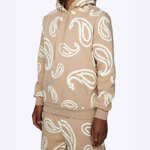 Sudadera con capucha OEM personalizada para hombre, cuello de doble capa sublimado suave y cómodo para la próxima temporada - Product Image 4