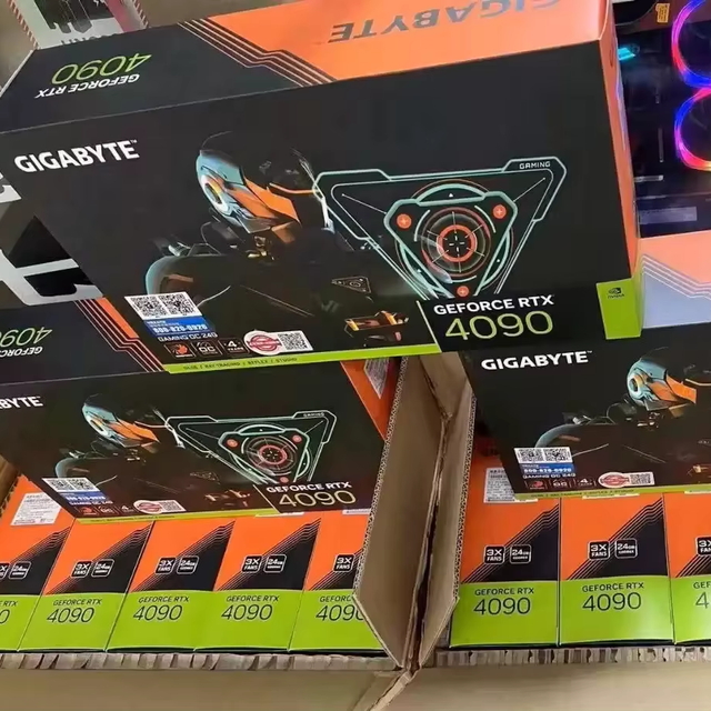 4090 Giga-byte GeForce RTX4090 24GB 384 Bit Windforce Gaming Graphic Cards