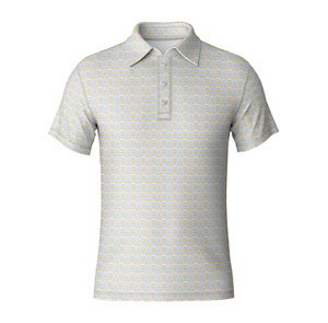 Camiseta de Golf para Hombre, Antiarrugas, Jersey Sólido, Poliéster, Spandex, Elástica, Ropa Deportiva, OEM en Vietnam - Product Image 4