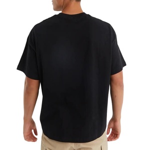 Prix de gros, design personnalisé, t-shirts en tricot pour hommes à épaules tombantes, haute qualité, surdimensionnés, 100% coton, écologiques, séchage rapide - Product Image 6