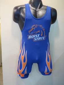 ชุดมวยปล้ำแบบสั่งทำพร้อมโลโก้ พิมพ์ลายแบบซับลิเมชั่น สำหรับผู้ใหญ่และเด็ก ผ้าสเตรช แห้งเร็ว - Product Image 3