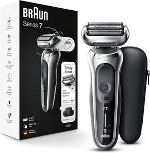 Rasoir Braunn pour hommes série 7 360 rasoir à tête flexible avec lames en acier inoxydable tondeuse à barbe de précision Rechargeable humide/sec - Product Image 1