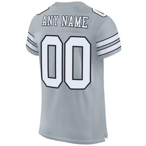 Ropa de equipo, camiseta de fútbol de manga corta para hombre, camiseta de malla de fútbol de media manga de Color gris, camiseta de fútbol de entrenamiento deportivo - Product Image 2