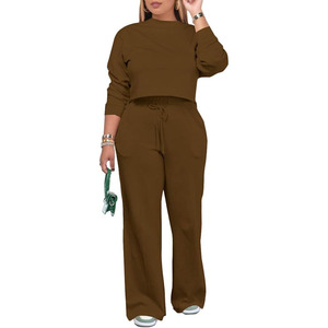 ชุดวอร์มมีฮู้ดแบบเรียบง่ายสำหรับผู้หญิงไซส์ใหญ่ เนื้อผ้าเบา ระบายอากาศได้ดี แห้งเร็ว รับสกรีนโลโก้ตามแบบ - Product Image 1