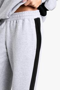 2025 recién llegado 100% algodón polar en blanco cómodos pantalones de chándal con paneles laterales ligeros de gran tamaño holgados Joggers pantalones de chándal - Product Image 6