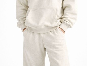 Chándal de invierno con capucha 2026 de poliéster/algodón, diseño 2 en 1, estampado y bordado ecológico, de peso pesado - Product Image 4