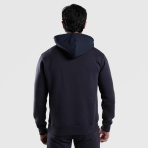 Jersey de algodón con logotipo personalizado al por mayor, ropa de calle, sudaderas con capucha de gran tamaño, ropa de gimnasio a la moda, sudaderas con cremallera de lana para invierno - Product Image 2