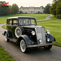 Voiture classique vintage noire de haute qualité, fabriquée en Chine, nouveau modèle abordable, rétro classique 72V.