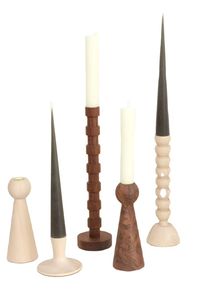 Bougeoir en forme de coeur ferme en bois bougie rustique centres de table de mariage cheminée allumettes lanternes - Product Image 3