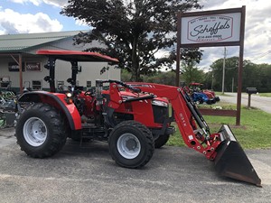 Tractor de Ruedas Usado Massey Ferguson 4707 de 2023, Motor de 75HP con Bomba de Engranajes y Caja de Cambios para Granjas - Product Image 6