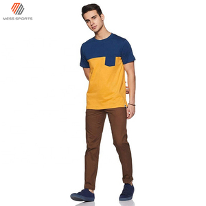 Camiseta de Cuello Redondo 100% Algodón para Hombre, Manga Corta, Alta Calidad, Casual, al por Mayor - Product Image 3