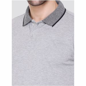 Camiseta Polo de seda de hielo de secado rápido personalizada Camiseta Polo de seda de hielo de verano Camiseta Polo blanca para hombres Seda de hielo - Product Image 2