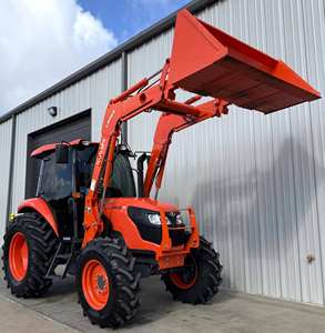 Tracteur à chenilles M6060 4x4 automatique 2021 avec chargeur et godet à attache rapide, longue durée de vie - Product Image 3