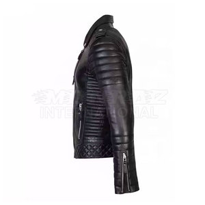 2025 New Style leather <b>Jackets</b> Wholesale Price <b>Men</b> leather <b>Jackets</b> Hot Arrival leather <b>Jackets</b> - Product Image 5